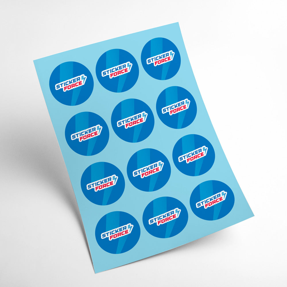 Circle Stickers A4 Sheet